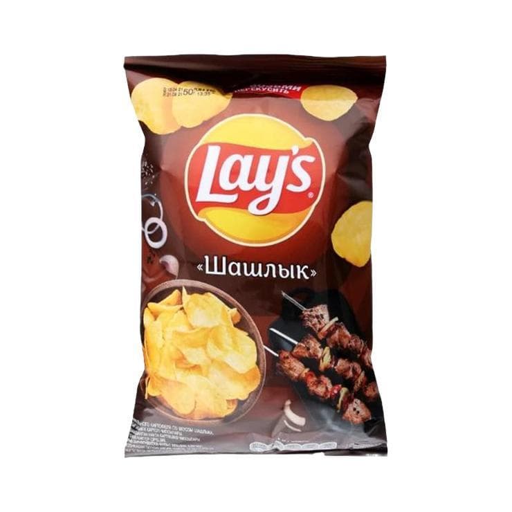Чипсы Lay's шашлык 140 гр., флоу-пак