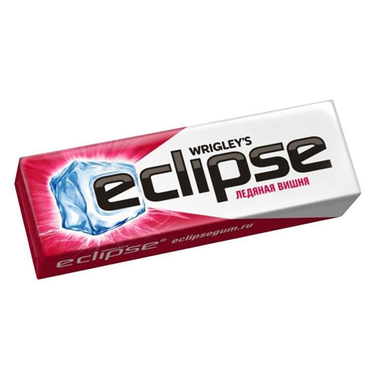 Жевательная резинка Eclipse Ледяная вишня 13.6 гр., обертка