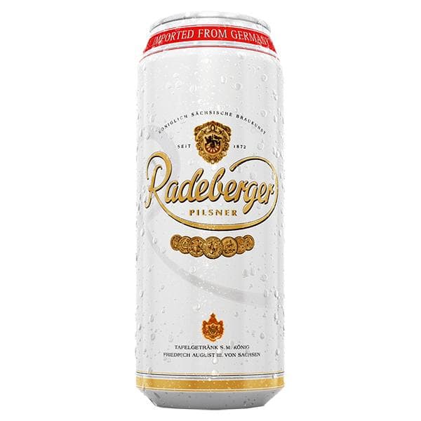 Пиво Radeberger светлое 4.8%, Radeberger, 500 мл., ж/б