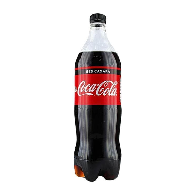 Напиток газированный Coca-Cola zero Казахстан 1 л., ПЭТ