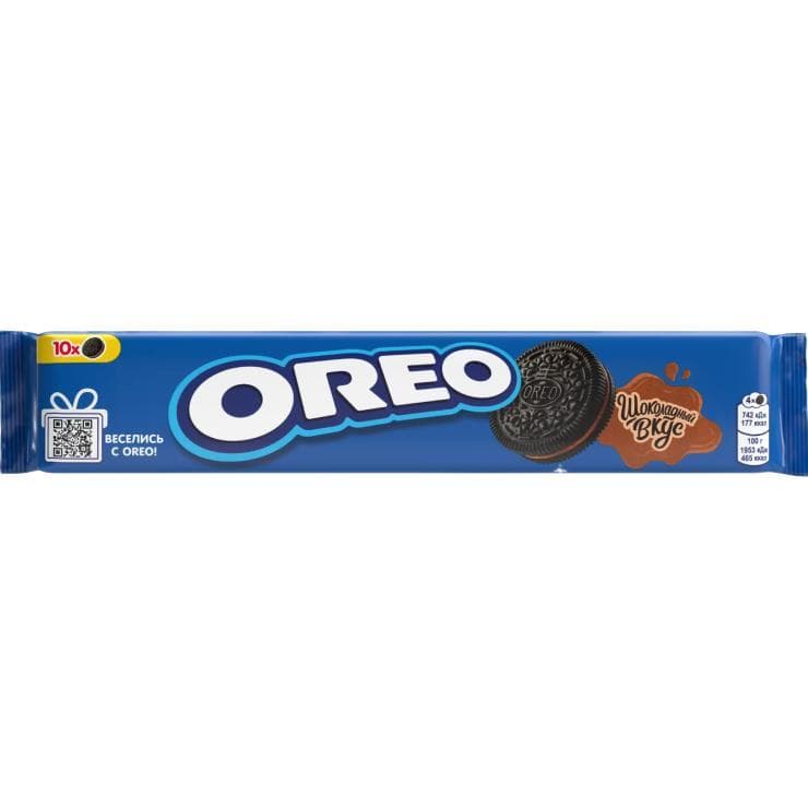 Печенье Oreo шоколад 95 гр., флоу-пак
