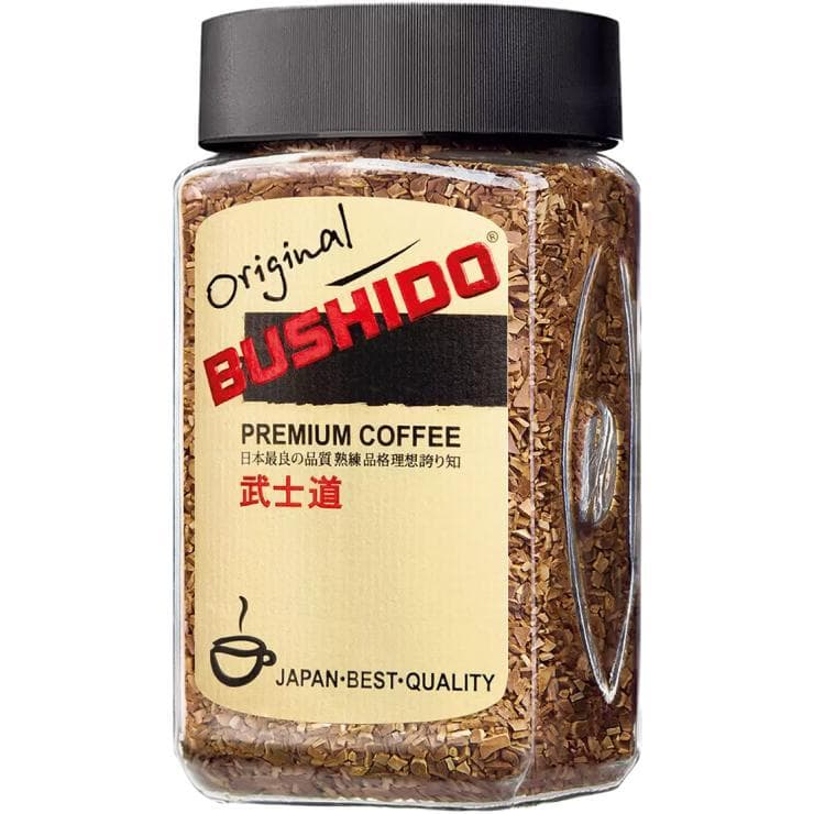 Кофе Bushido Ориджинал 100 гр., стекло