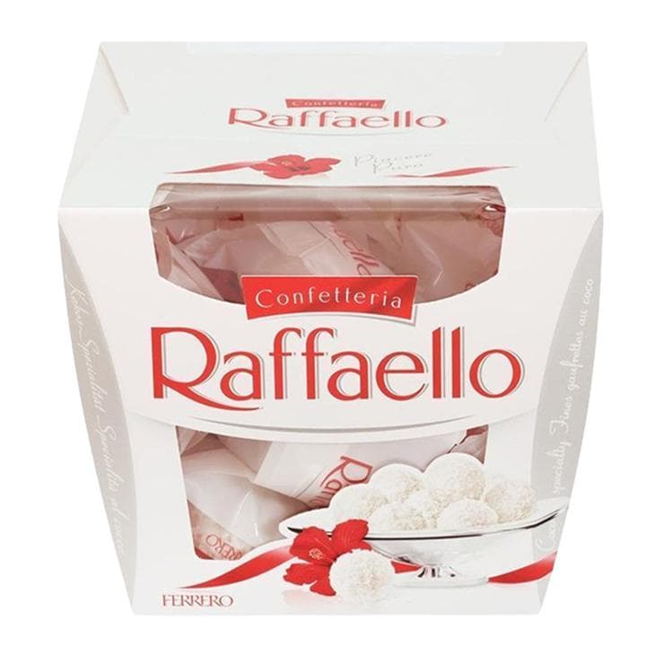 Конфеты Raffaello с цельным минд.ным орехом в 150 гр., картон