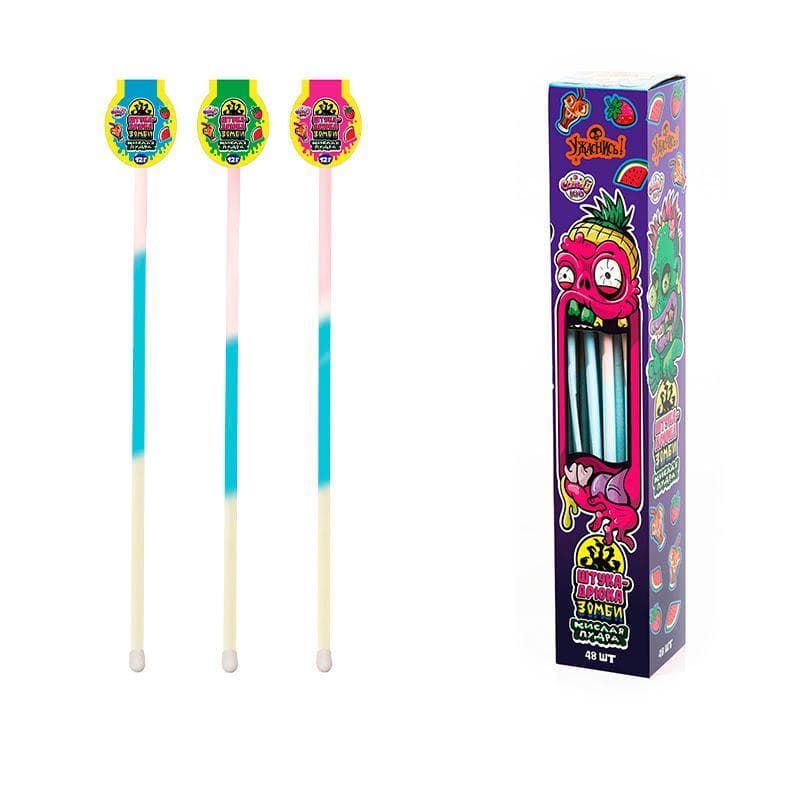 Пудра кислая Fun Candy Lab Штука-дрюка Зомби 12 гр., стик