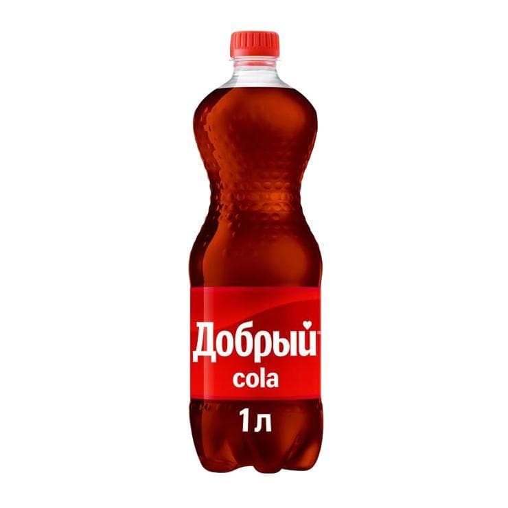 Напиток газированный Добрый Кола 1 л., ПЭТ