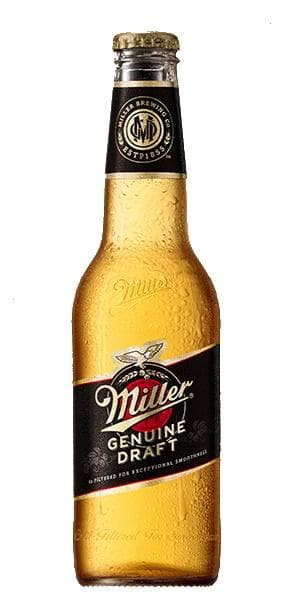 Напиток пивной Miller Genuine Draft светлый 4.7% 440 мл., стекло