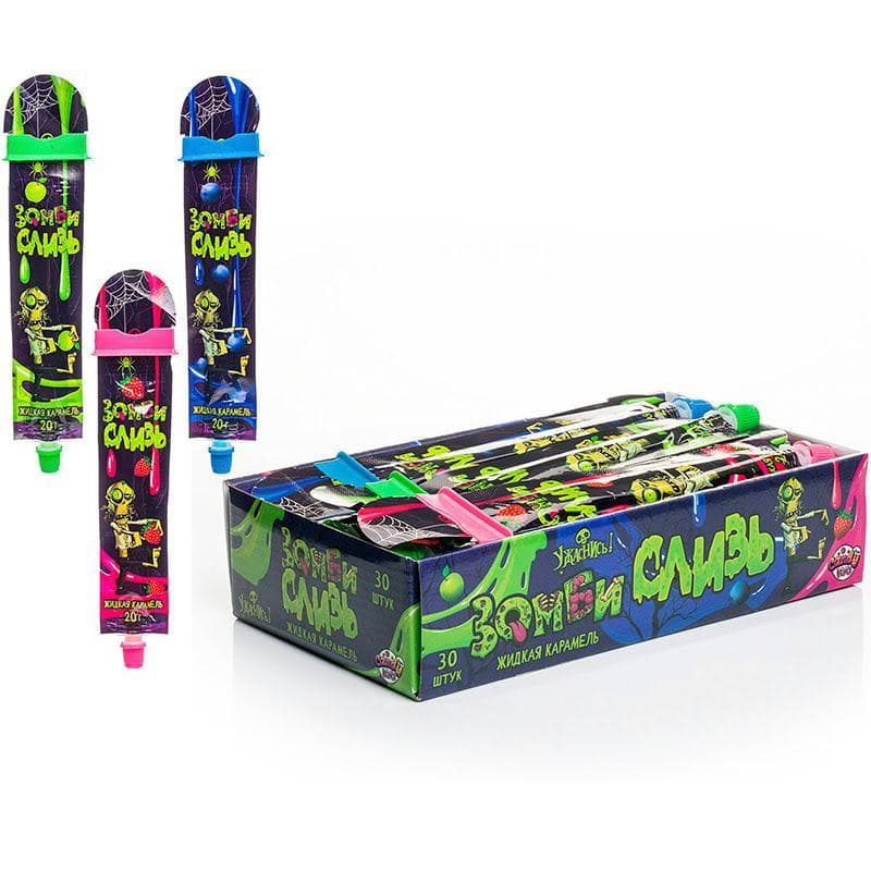 Карамель жидкая Fun Candy Lab Зомби слизь 20 гр., ПЭТ