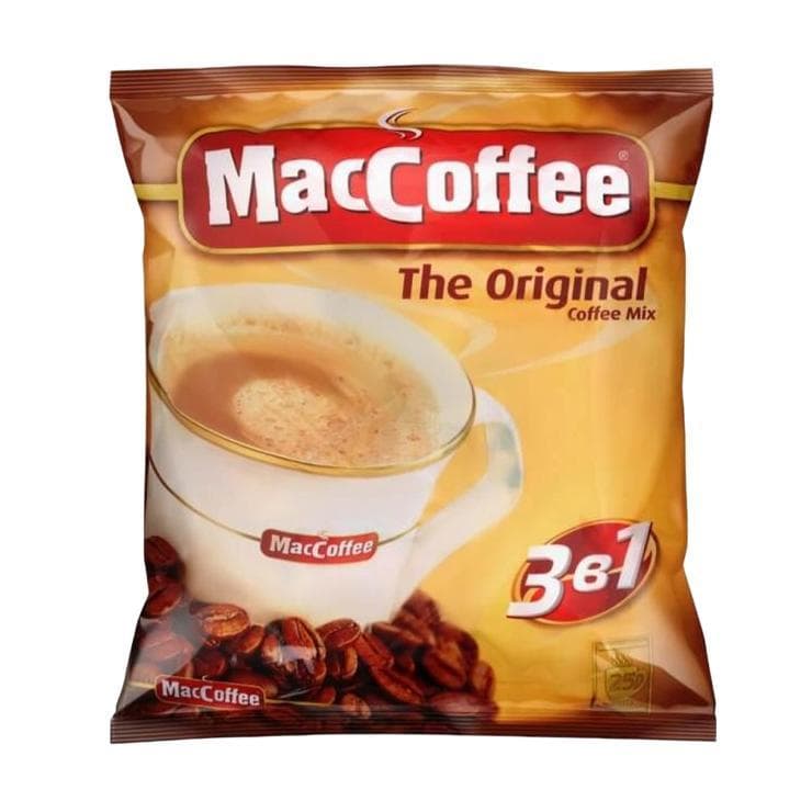 Кофе 3в1 MacCoffee Оригинальный 100х20 гр., флоу-пак