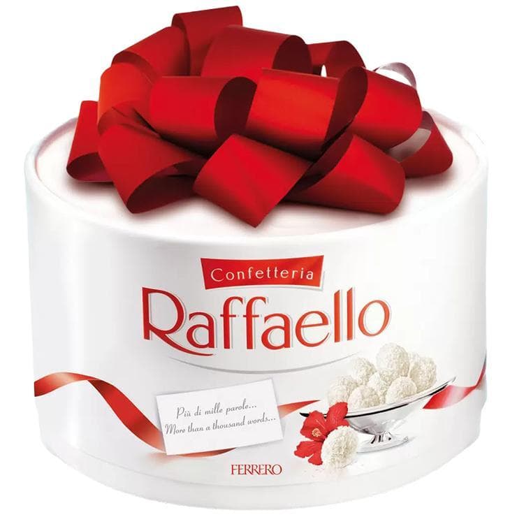 Конфеты Raffaello с миндалем 200 гр., картон